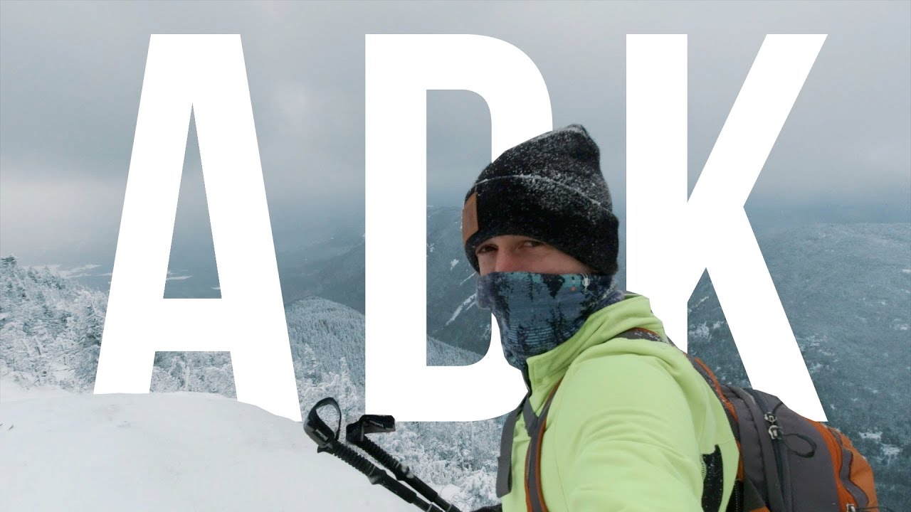 Snowshoe Hiking in the High Peaks Region of the Adirondacks