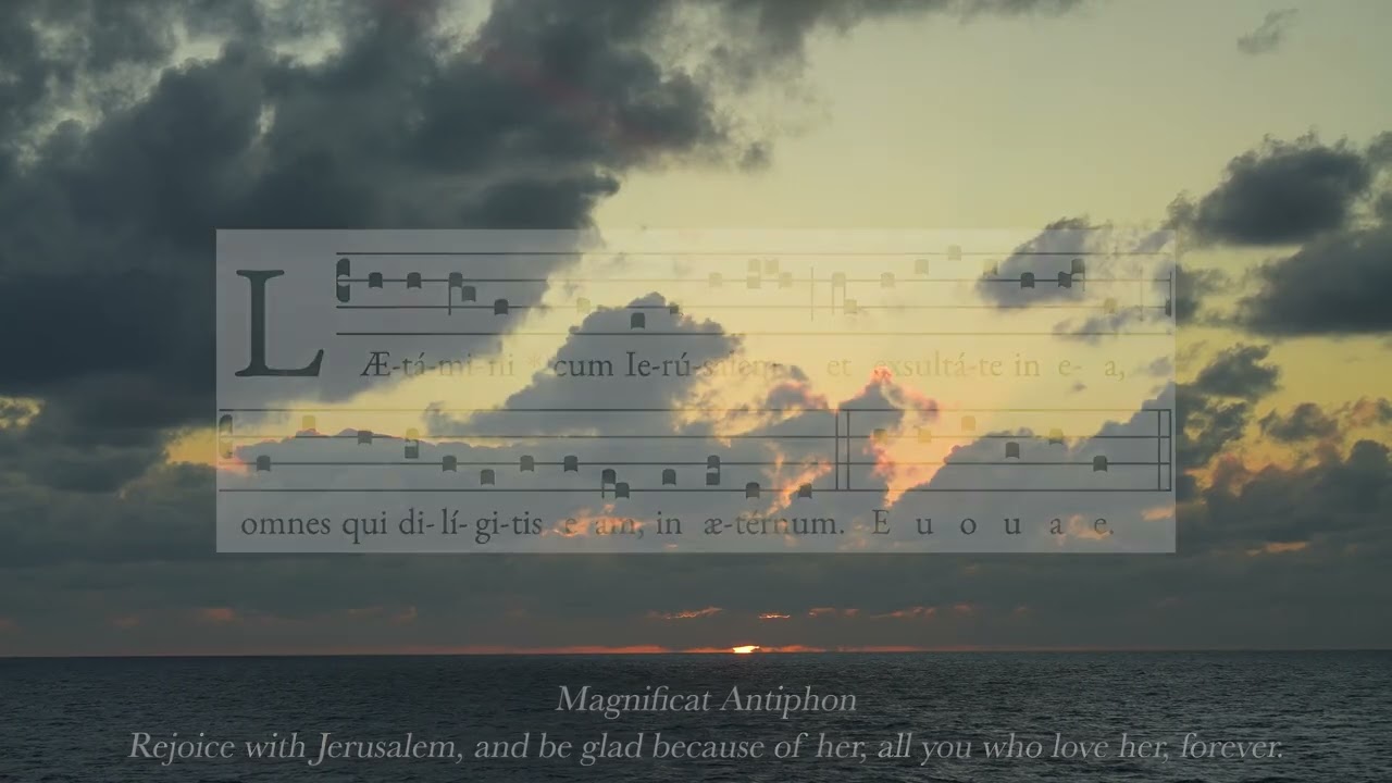 3.14.26 Vespers I, Saturday Evening Prayer of the Liturgy of the Hours