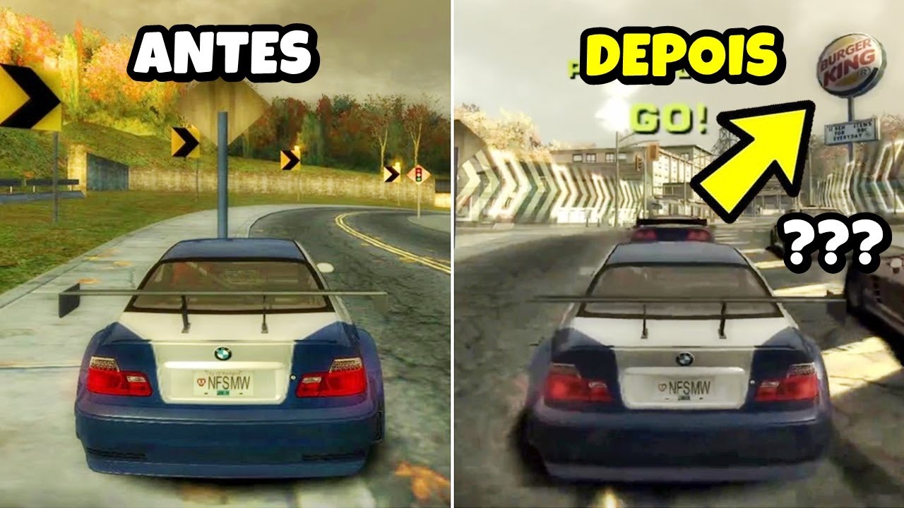 O que acontece se usar esse código no NFS Most Wanted?
