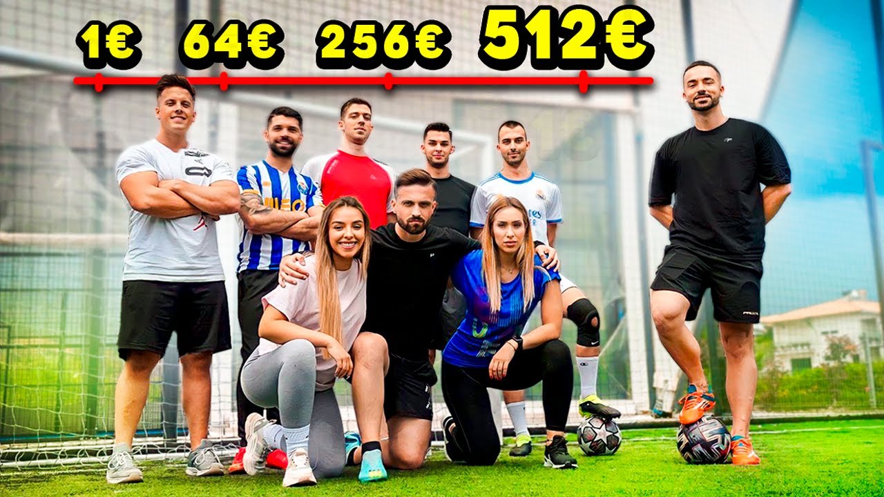 COMPETIÇÃO DE DESAFIOS DE FUTEBOL IMPOSSÍVEIS !