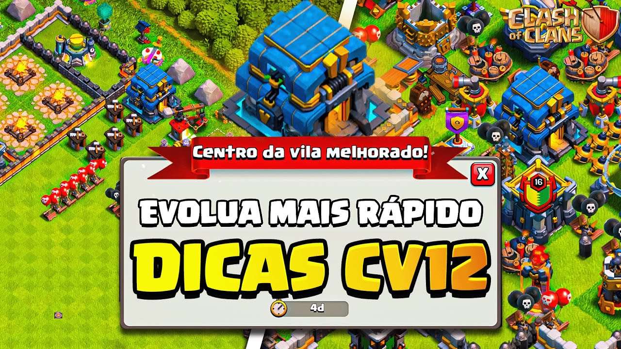 23 MELHORES DICAS para o Cv12 no Clash of Clans!