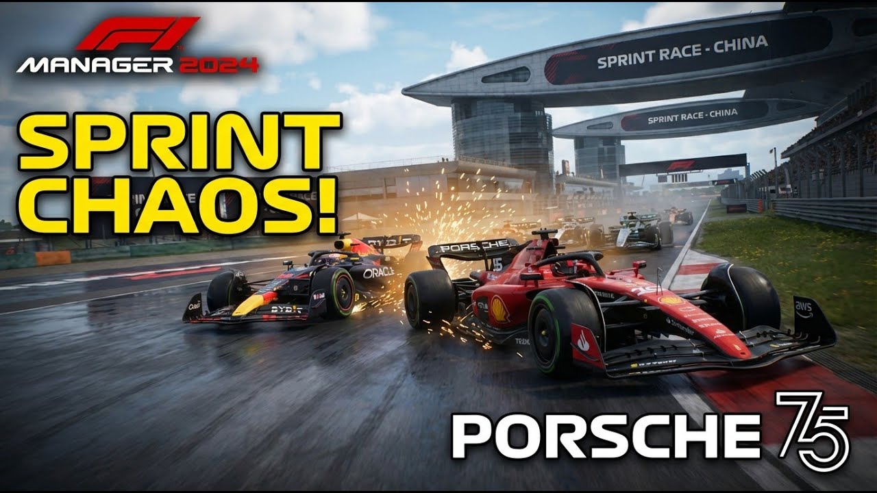 Sprint in China | F1 Manager 2024 Ep.5 | #porsche #F1Manager #f1