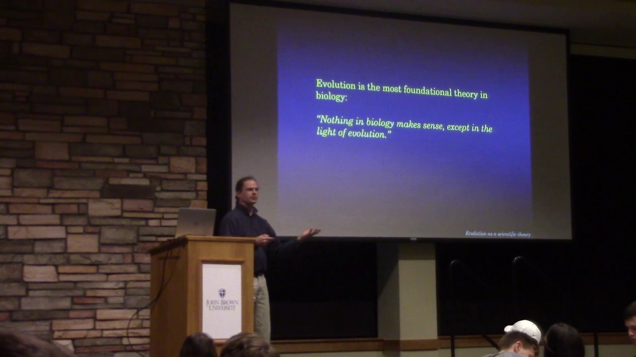 Dr. Dennis Venema - JBU Christian Discourses in Science and Mathematics Lecture