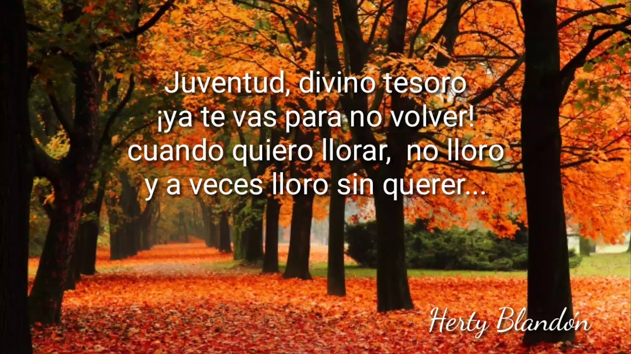 Canción de Otoño en Primavera