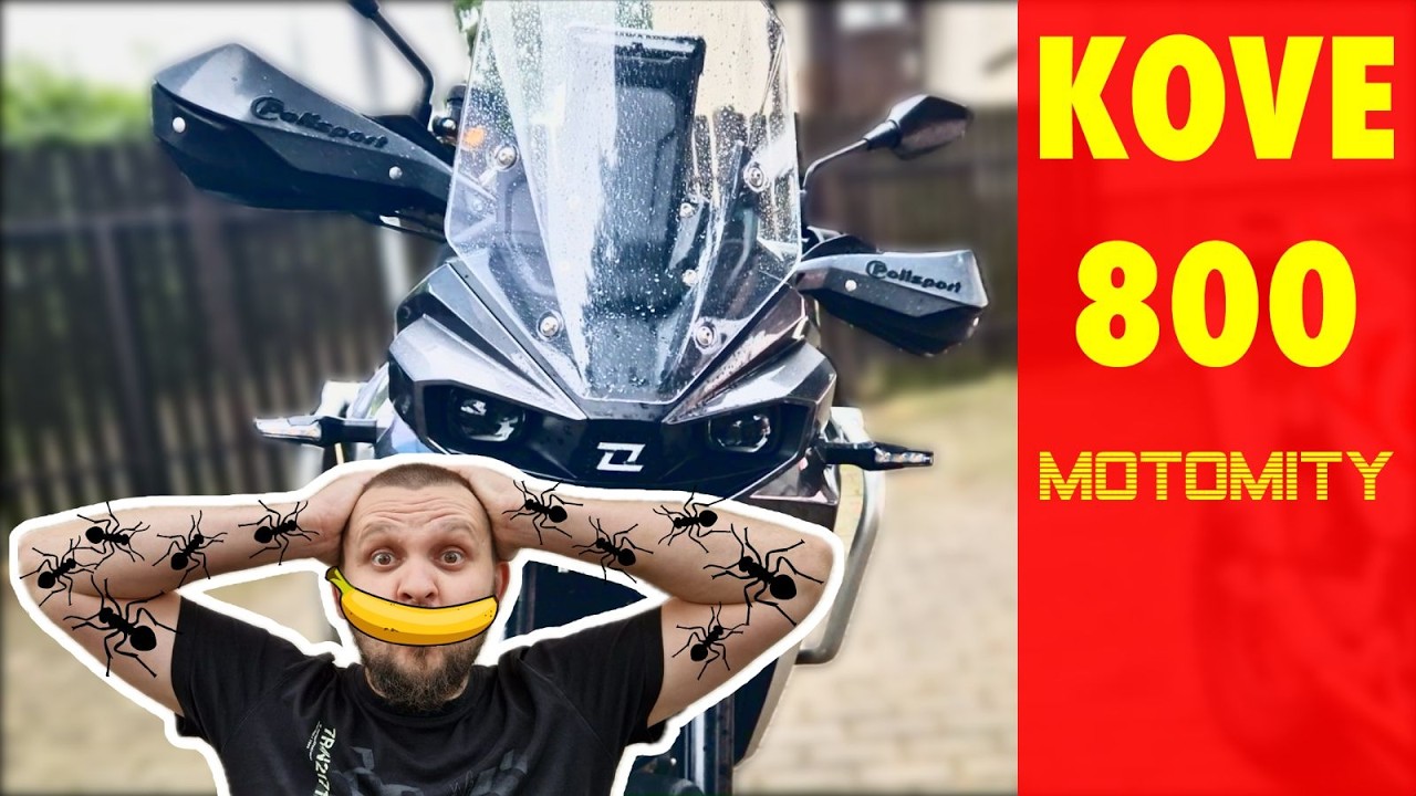 MR&Oacute;WY na rękach, BANAN na gębie - TEST/Recenzja KOVE 800x PRO ADVENTURE