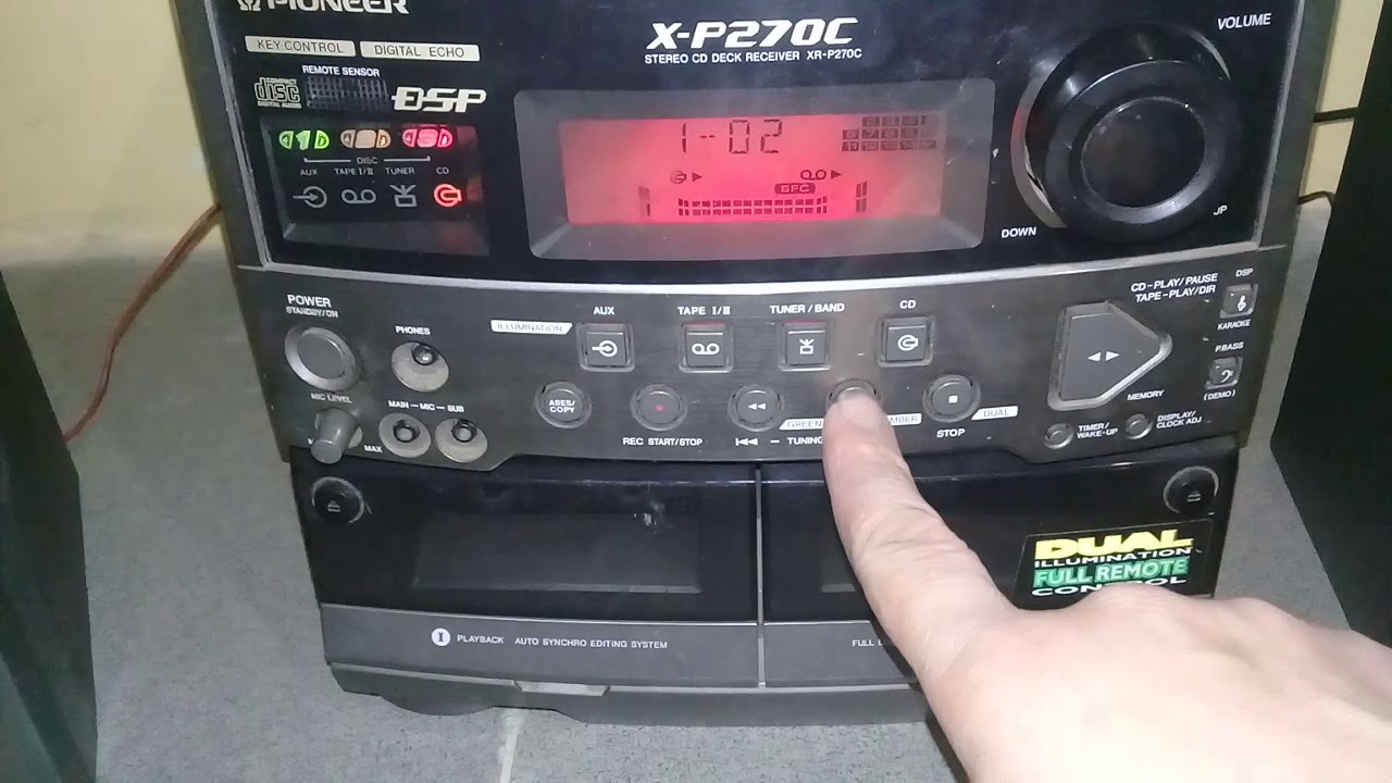 Pioneer x-p270c
