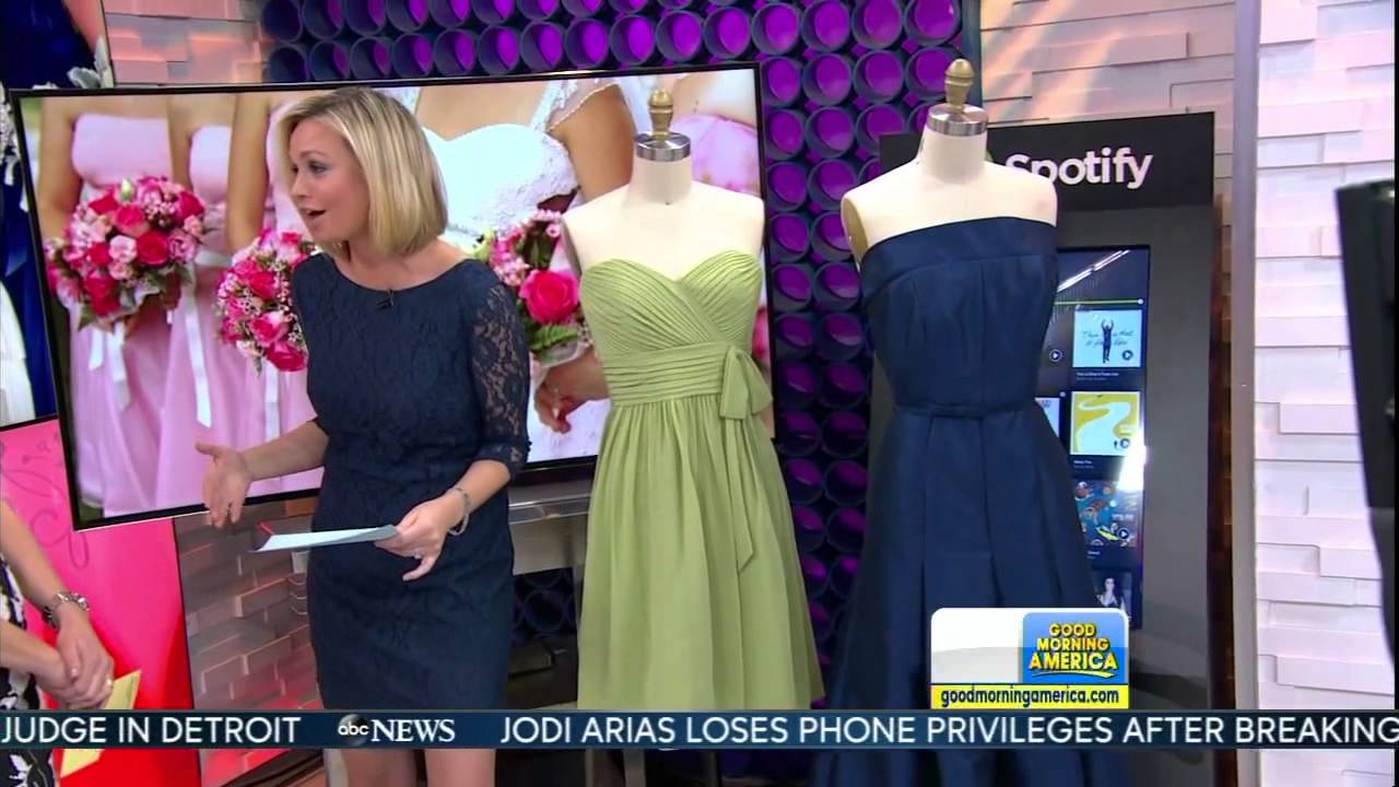 Linzie Janis - lacy dress - March 13, 2015