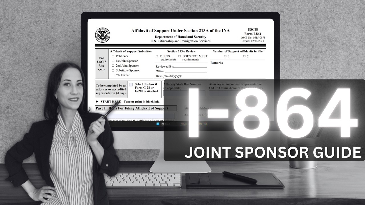 *OLD* (Find new on my channel) I-864 Joint Sponsor