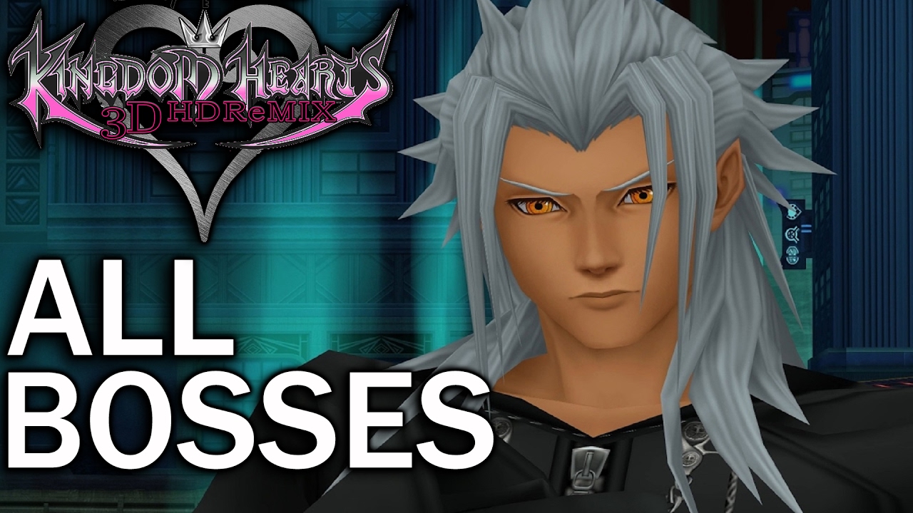 Kingdom Hearts Dream Drop Distance: All Bosses and Secret Ending (1080p 60fps)