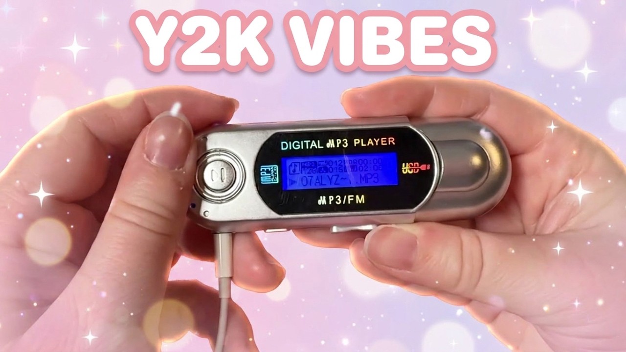MP3-плеер в стиле Y2K | Распаковка + Обзор