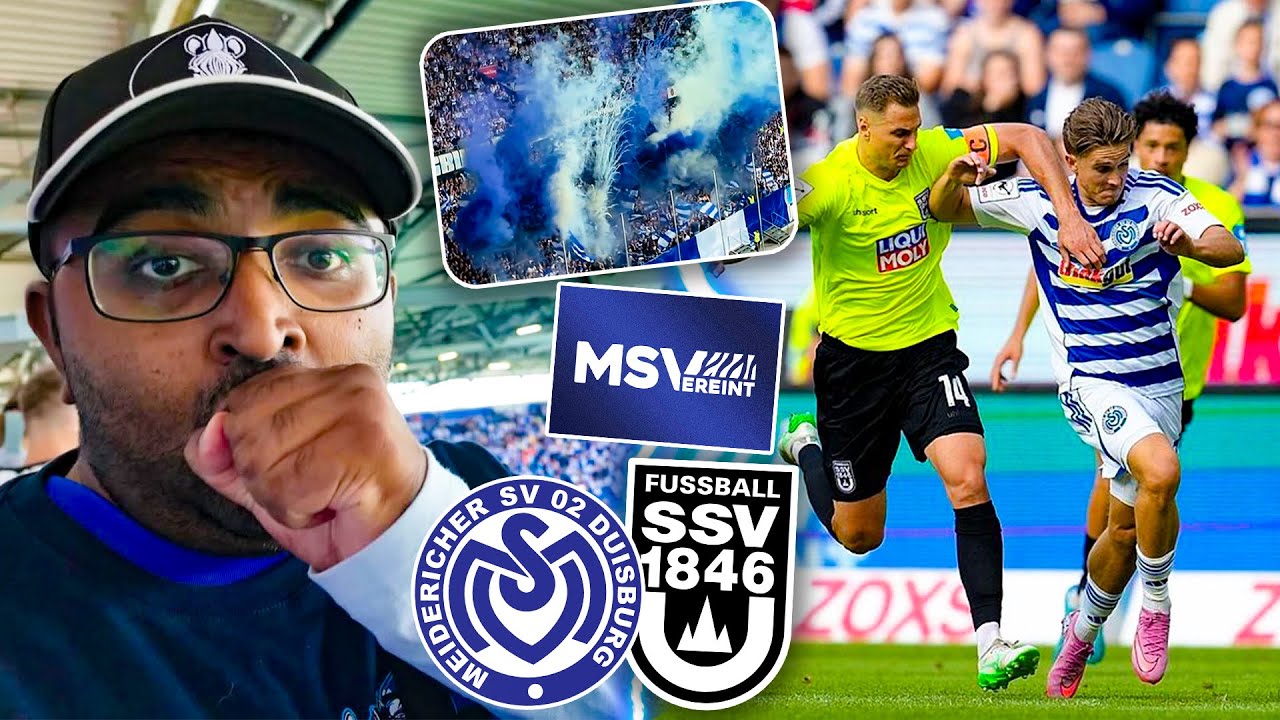 90+3 TÖPKEN TRIFFT IN UNTERZAHL ZUM SIEG! 🦓🤍💙 MSV Duisburg - SSV Ulm 1846 🔥✅ | STADIONVLOG 10