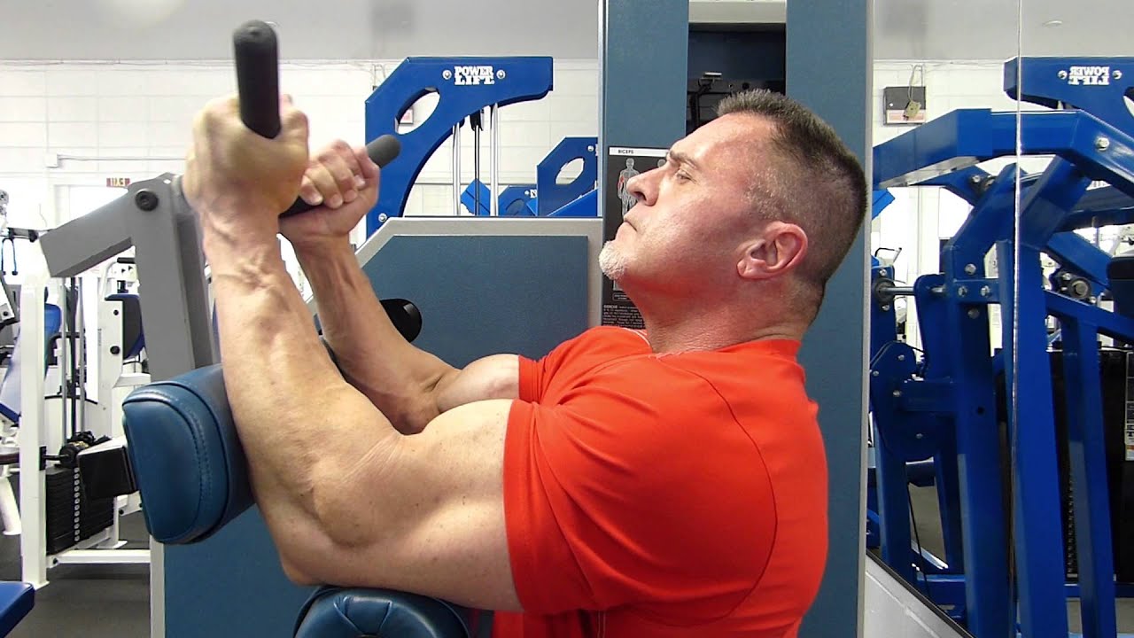 MEDX SEATED BICEPS CURL MACHINE