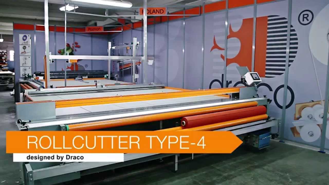 Draco Rollcutter TYPE-4/DR-HMI - Roller blind table / stół do rolet