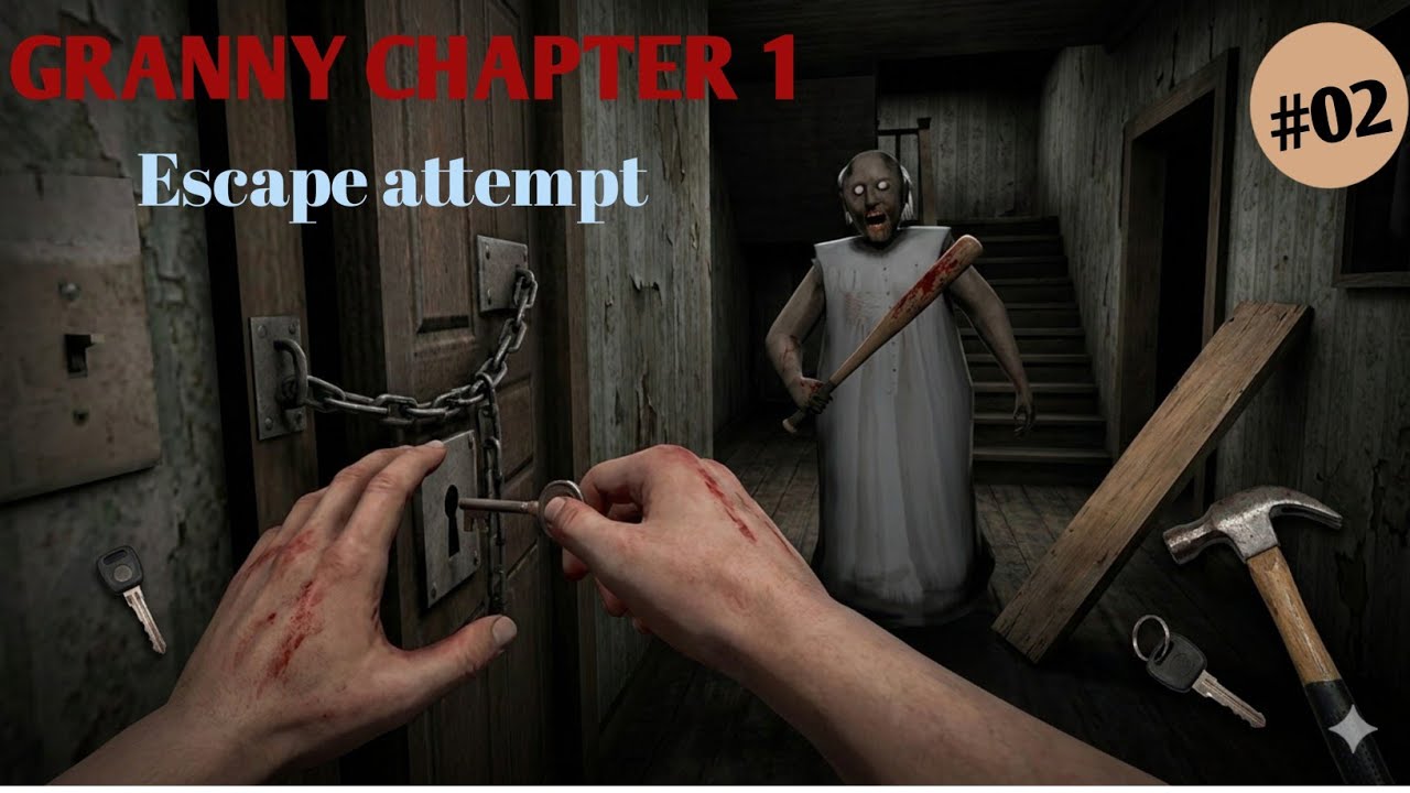  Granny chapter 1 car escape speed run from crest gaming 