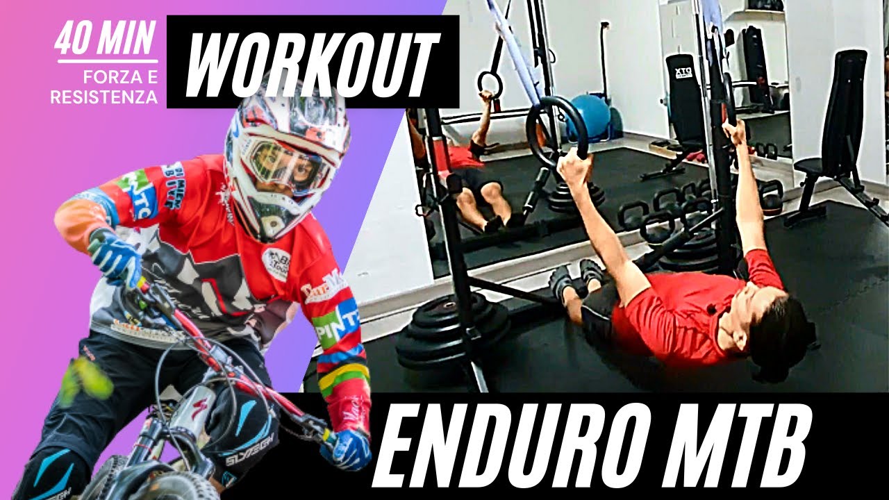 A metà discesa non ce la fai più? Prova questo allenamento | Enduro MTB (40 min)