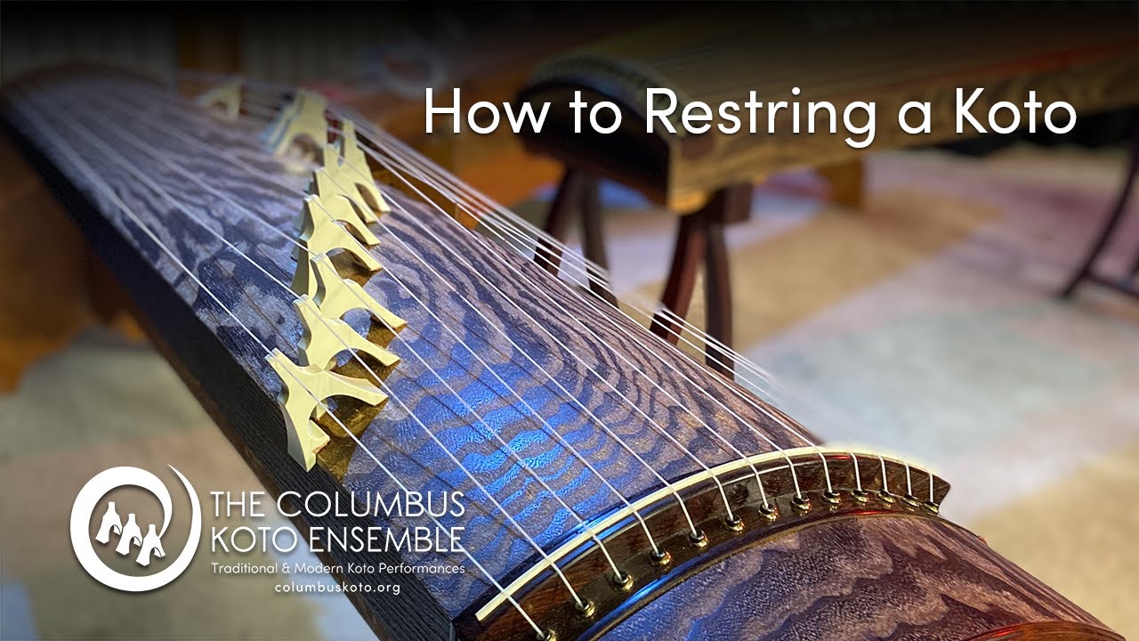 How to Restring a Koto