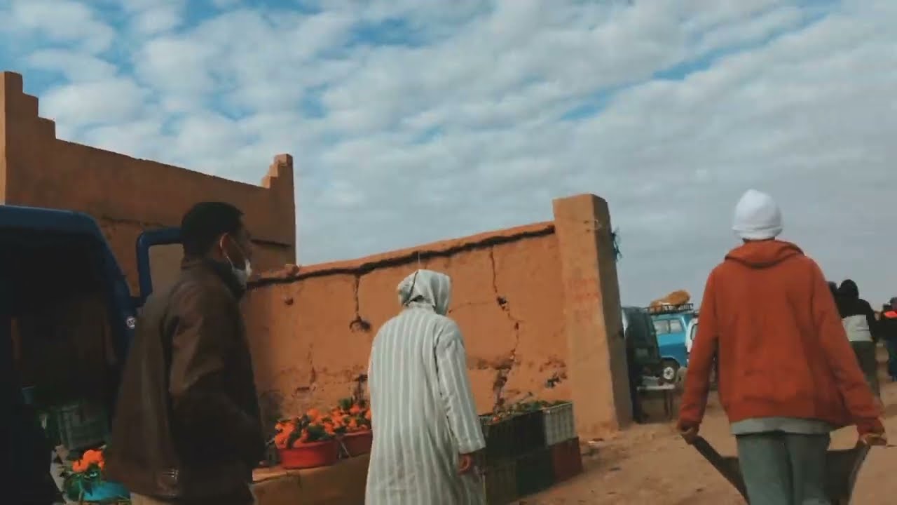 جولة في مدينة ورزازات السوق الاسبوعي (سوق الاحد) 2022