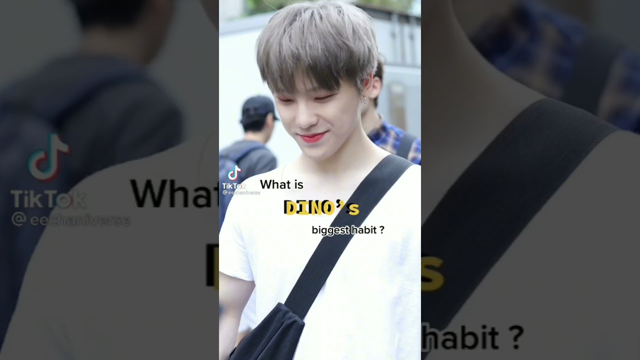 Seventeen Dino's random tiktok because he is our baby until he turn 30
