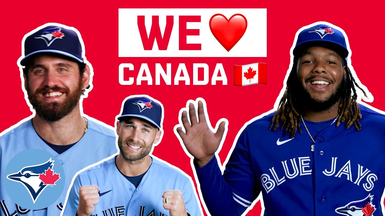 The Toronto Blue Jays tell you how much they love playing for Canada's Team!