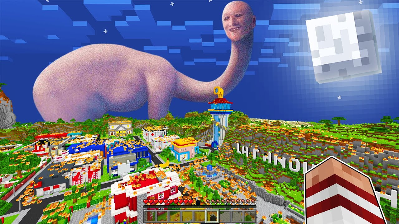 ENCONTRÉ AL MONSTRUO DE TALASOFOBIA EN MINECRAFT