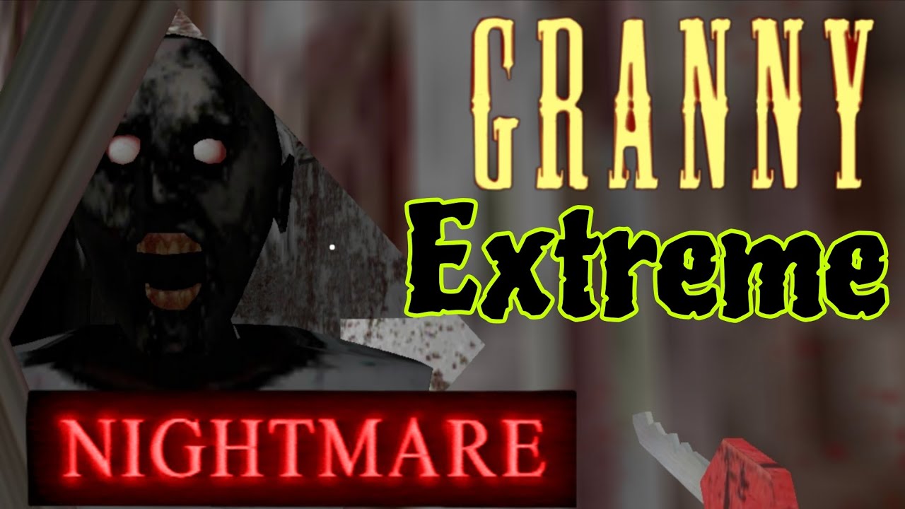 Кошмарное прохождение Granny 1.8.8 на ЭКСТРИМЕ через главную дверь