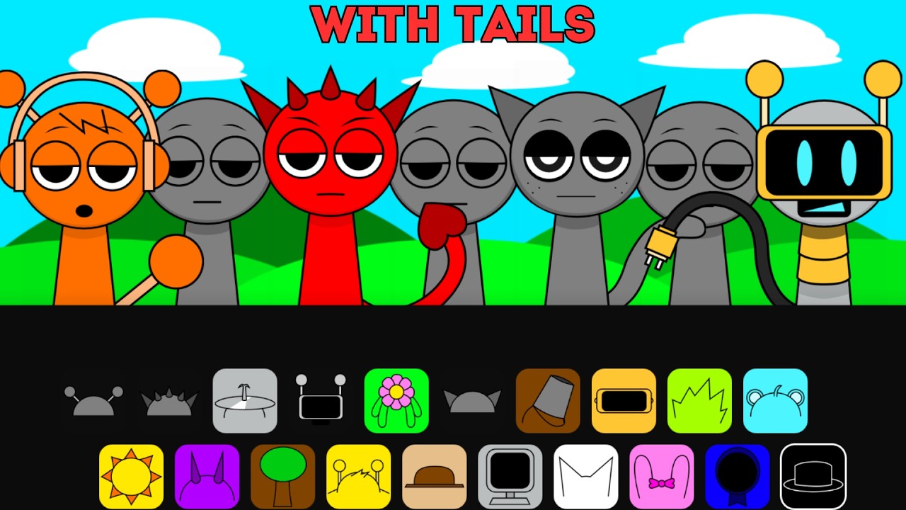 New Mod! Sprunki with TAILS