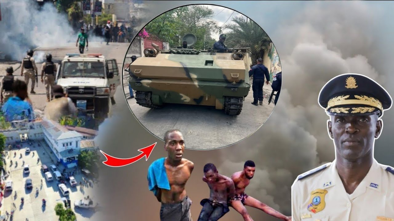 Woyy yo mele! Lapolis tire yo, drone eklate Matisan deja libere, PM nan pral mare nèg vès yo