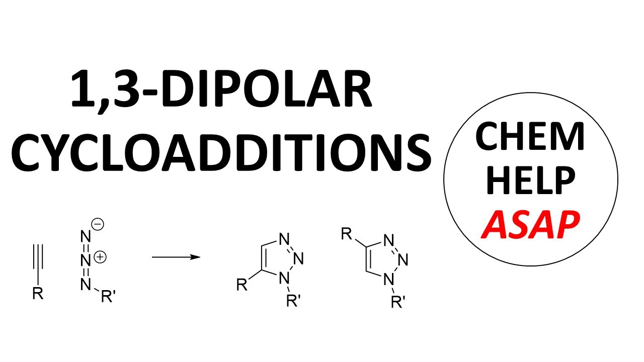 1,3-dipolar cycloaddition reactions