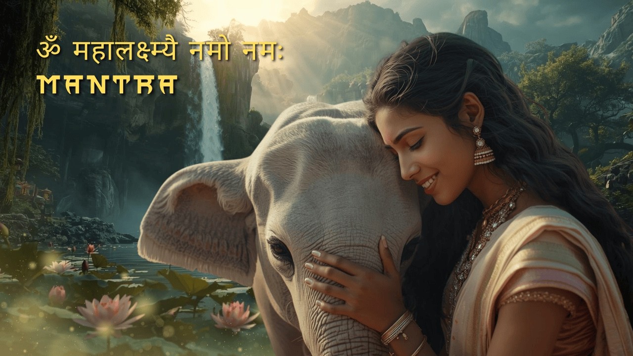 Unlock Abundance &  Wealth with the Most Gentle Lakshmi Mantra x 108 | Om Mahalakshmyai Namo Namah