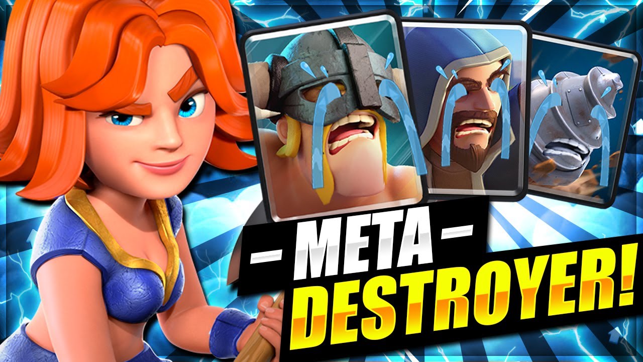 NEW #1 DECK TO MAKE META USERS CRY IN CLASH ROYALE!! META DESTROYER!! 😱