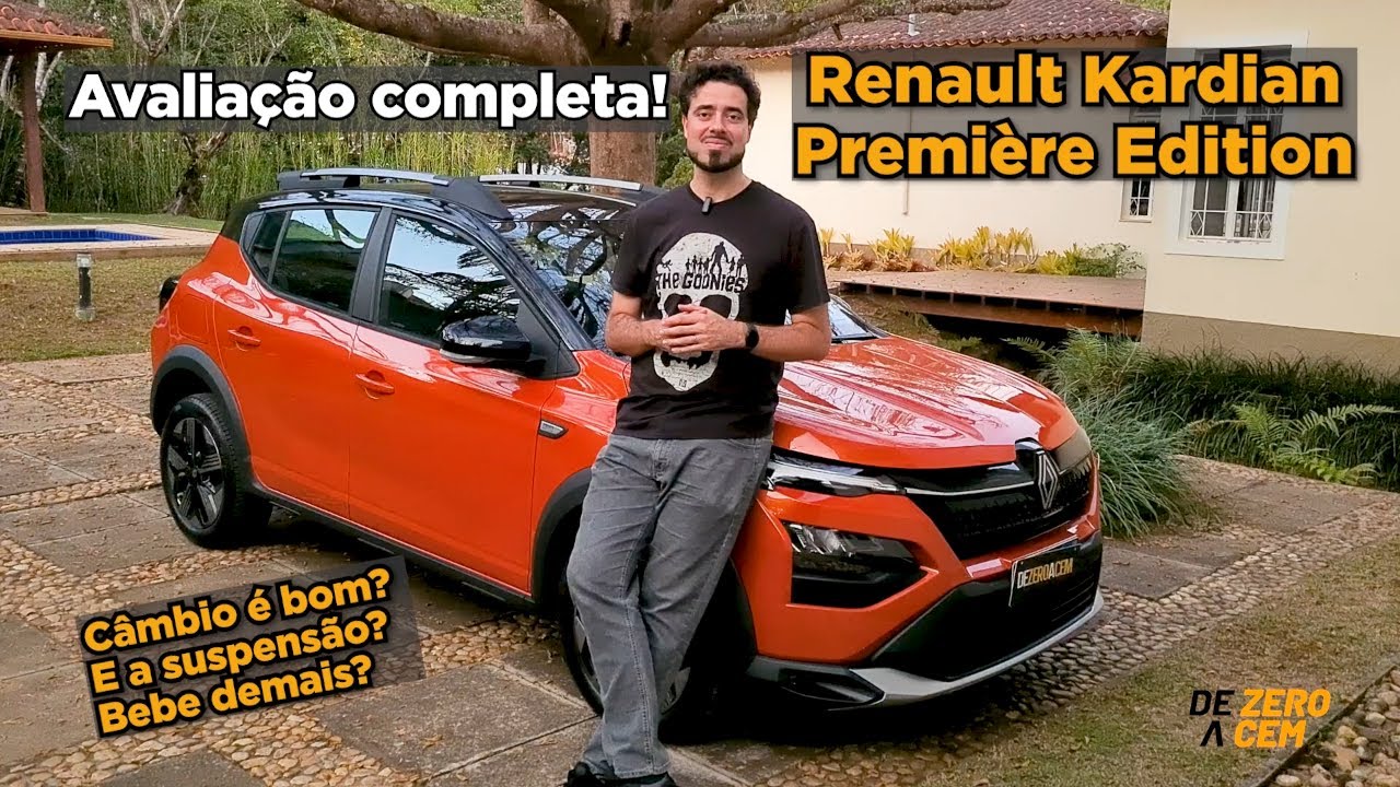 Avaliação completa do Renault Kardian Première Edition! Suspensão surpreende! E o câmbio? Ele bebe?
