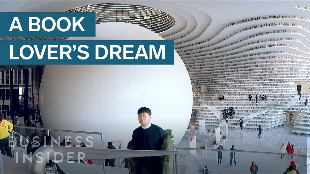 You Can Climb A 'Book Mountain' In This Gigantic Library In China