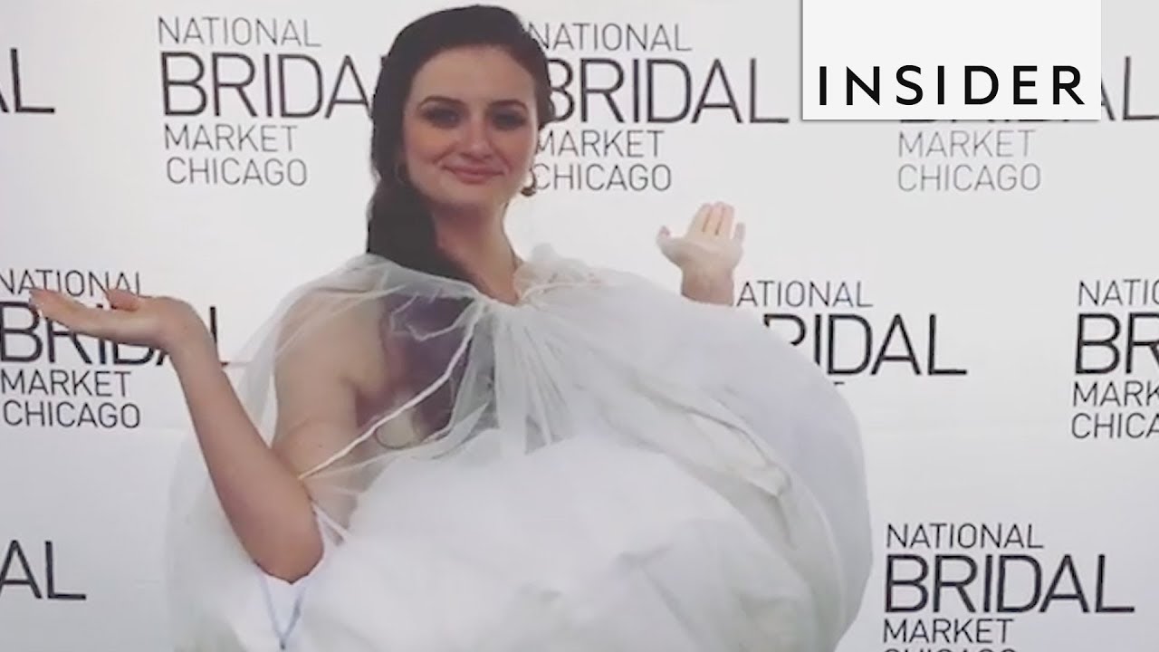 Dress Slip Helps Brides Use The Bathroom