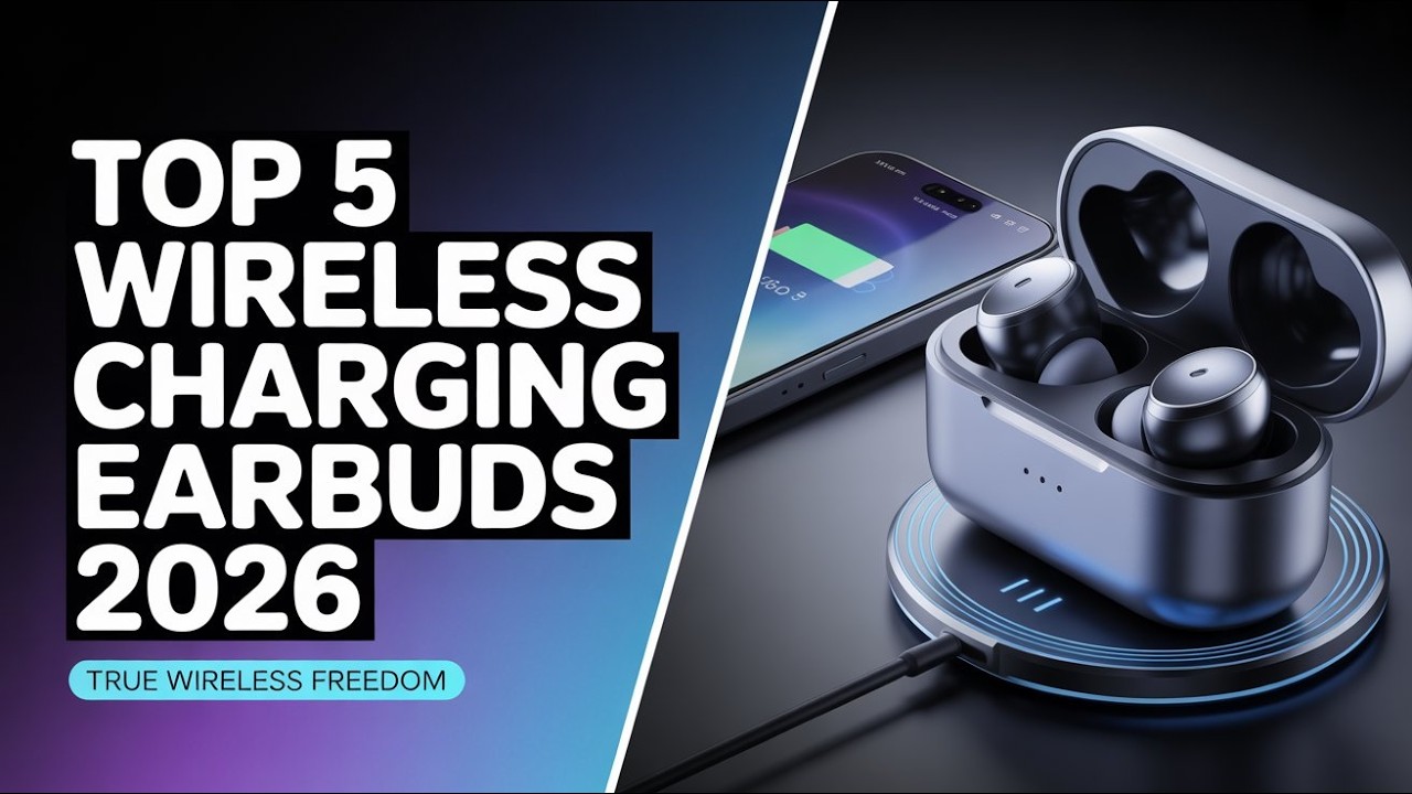 🎧Top 5 Best Wireless Charging Earbuds of 2026 -- Buyer's Gide & Reviews