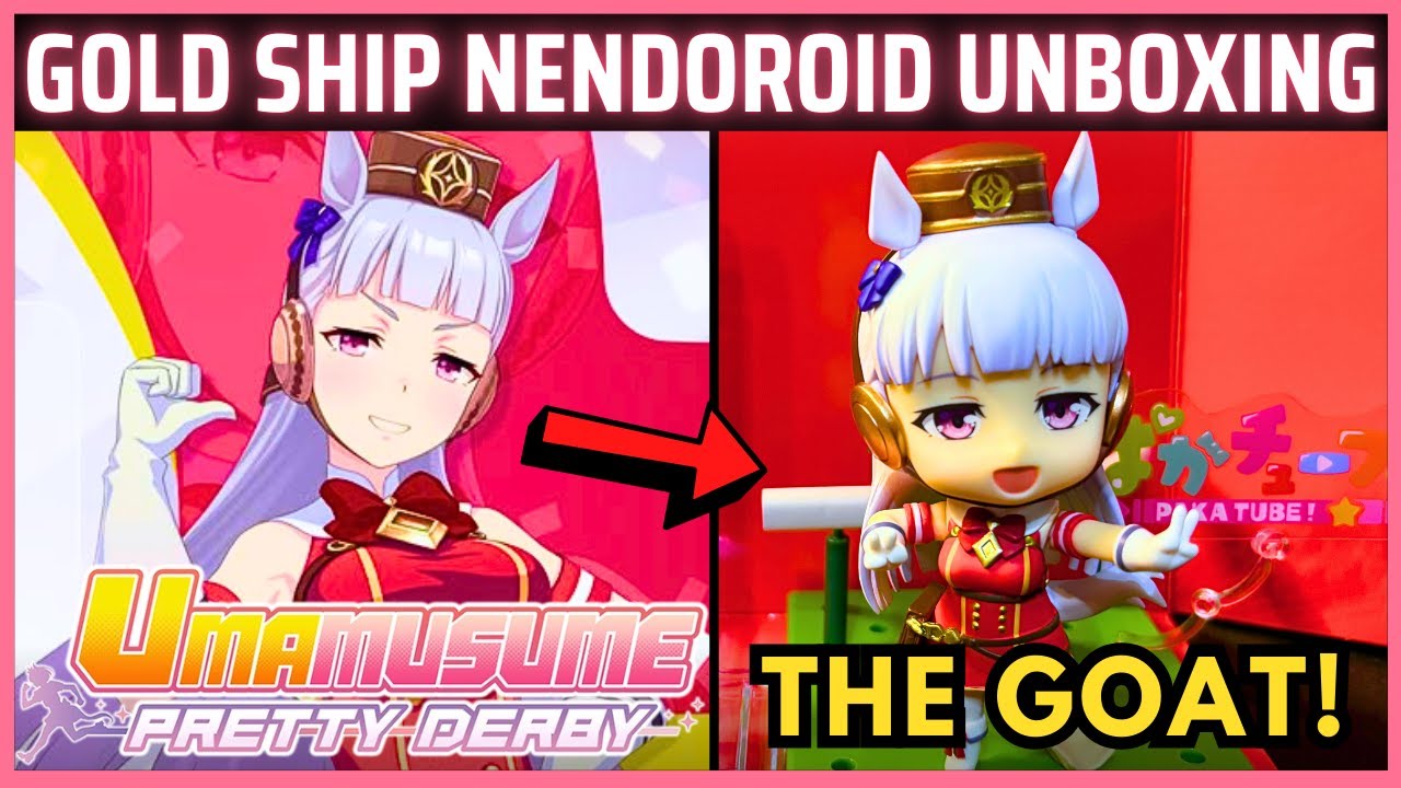 Umamusume: Pretty Derby - Gold Ship Nendoroid Unboxing (Goodsmile No. 1783) || Japanese Anime Figure