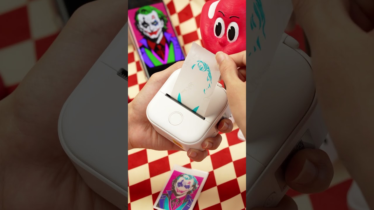 🍄Phomemo T02 Mini Printer | Thermal printing technology colorful stickers