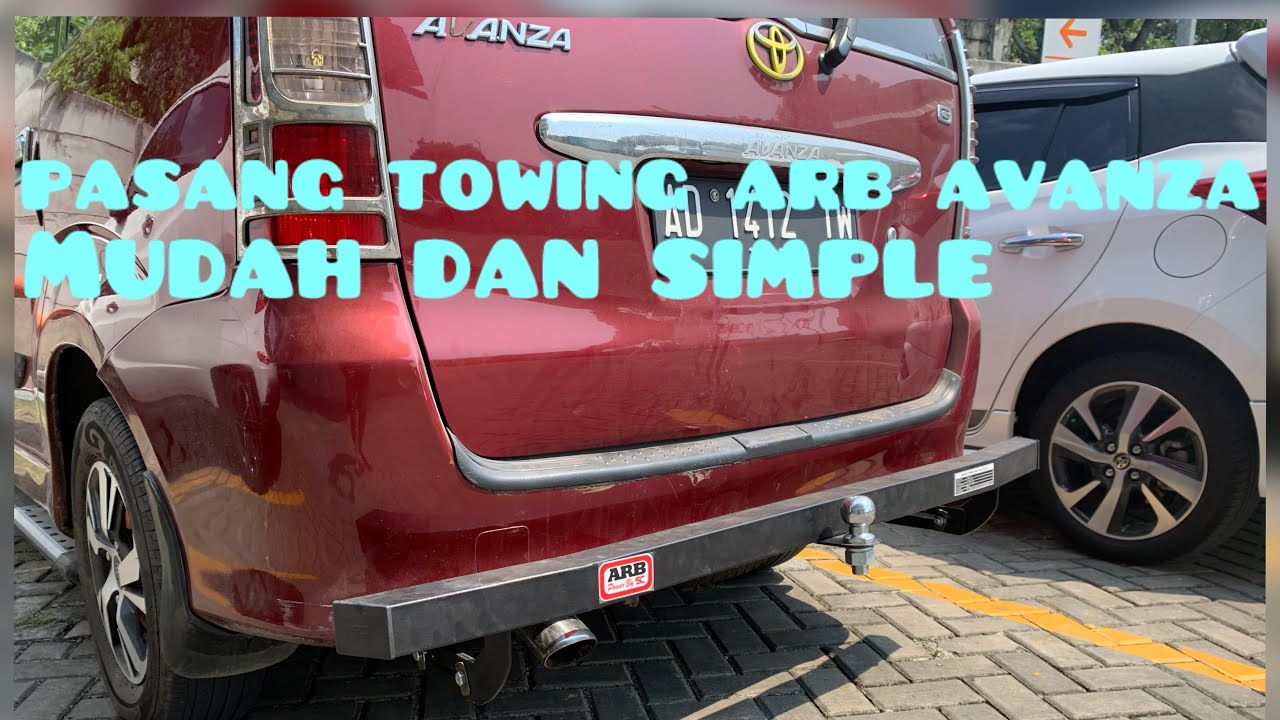 cara pasang towing arb avanza Xenia lama,cek dulu sebelum pasang ya