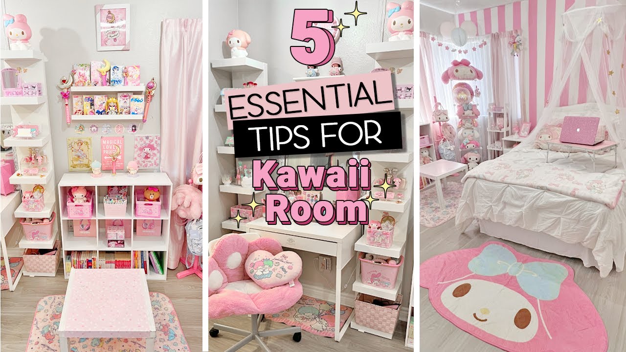 5 ESSENTIAL Tips for Achieving Kawaii Room
