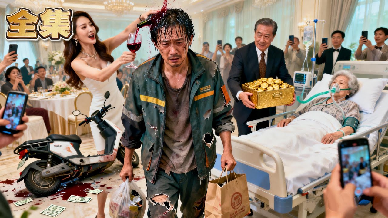 【FULL】👑送外賣給老母親攢的救命錢，竟被妻子拿去給弟弟旅遊！絕望之際，首富父親携千億家產突然出現！曾經卑微的外賣員，如今冷漠甩下離婚協議，看著追悔莫及的妻弟——這次，輪到他們一無所有！#爽劇