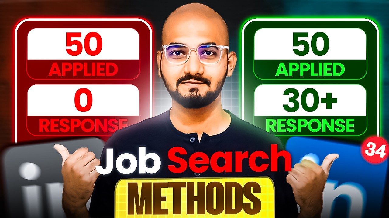 Only 5% Job Seekers Use This LinkedIn Methods🤯 and They Get All the Offers | Thoufiq M