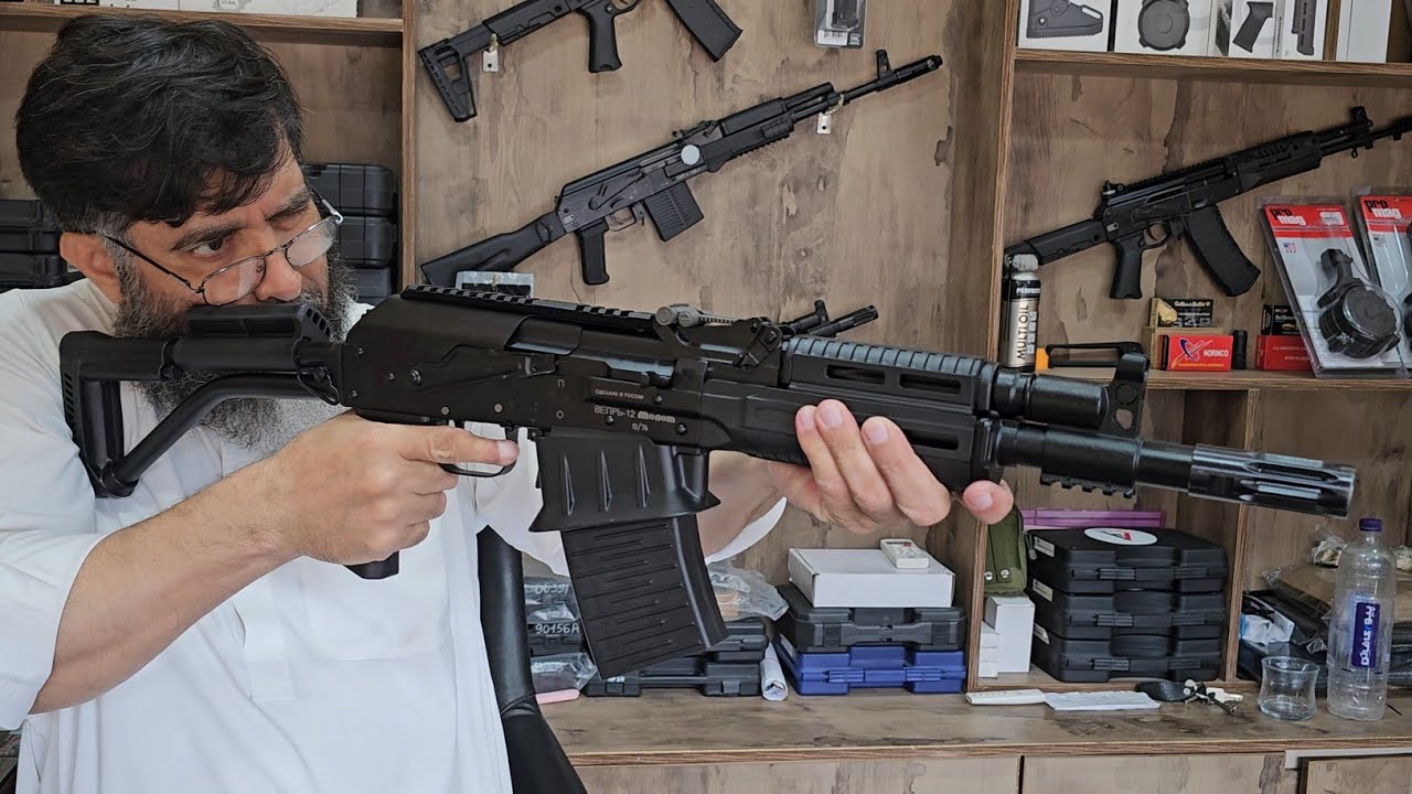 Russian Vepr molot 12 Shotgun Review and Unboxing. #molot #Shotgun