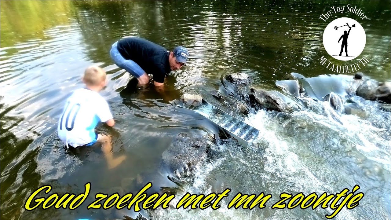 Goud zoeken in de ardennen .. ok.. niet veel maar goud