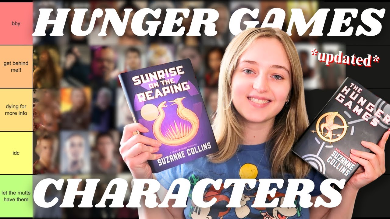 TIER RANKING THE HUNGER GAMES CHARACTERS (with TBOSAS & SOTR updates!)