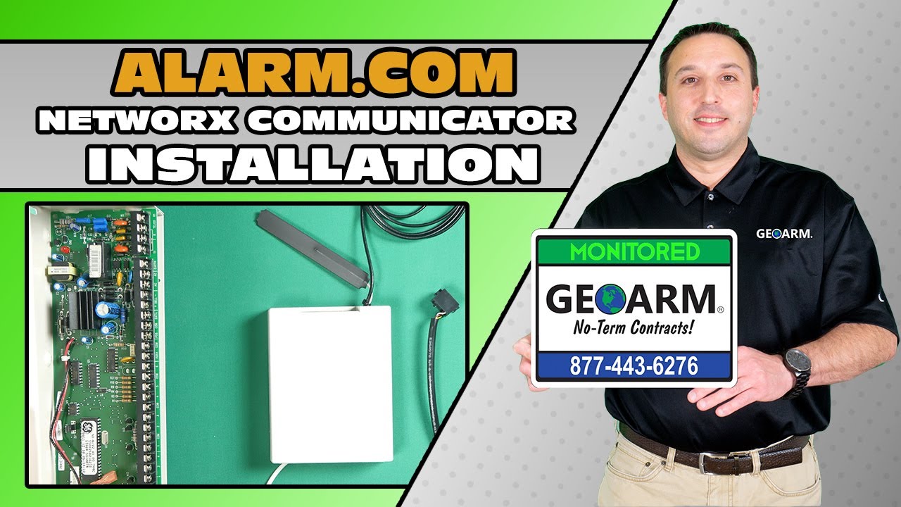 Alarm.com GE/Interlogix NX-Series NetworX Communicator Installation
