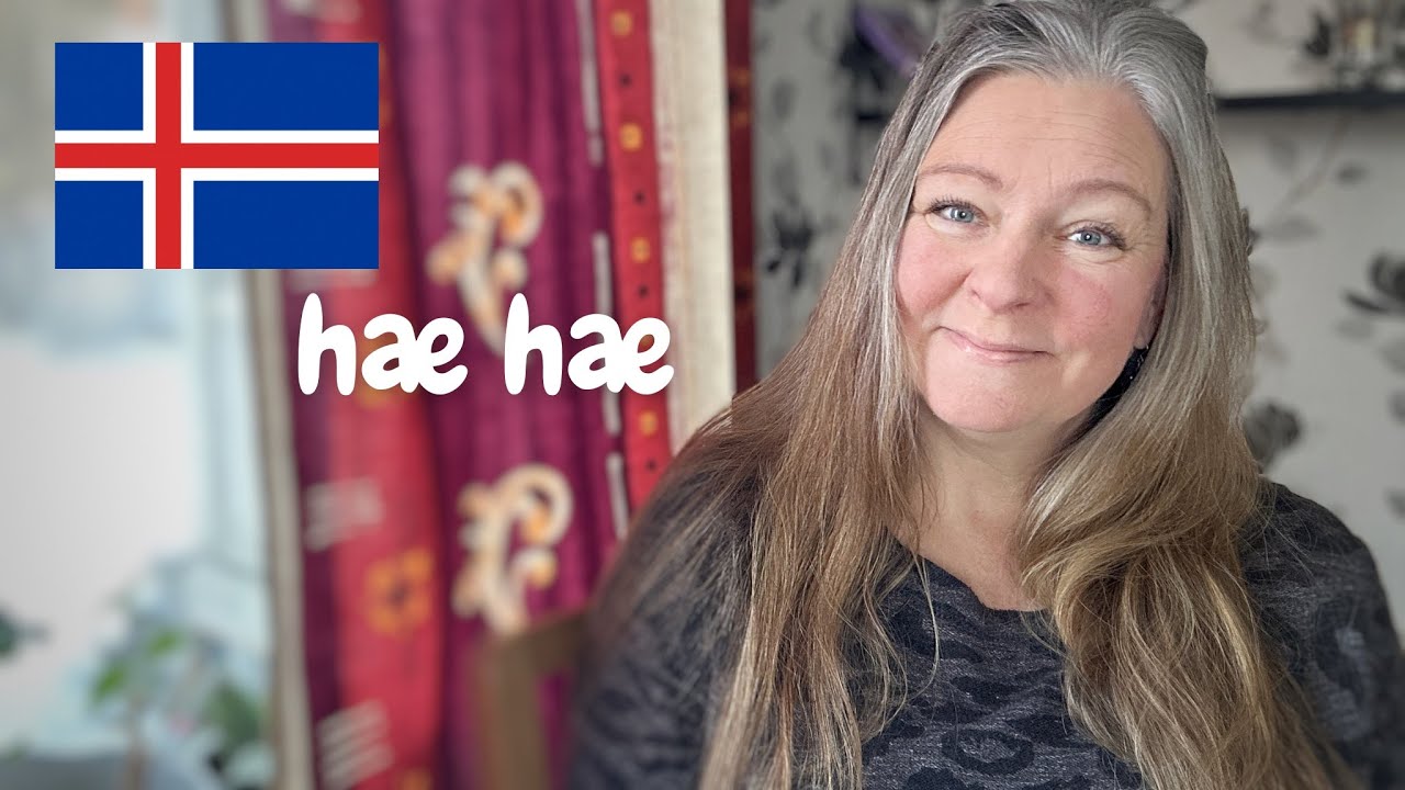 Opettelen uutta kieltä 🇮🇸