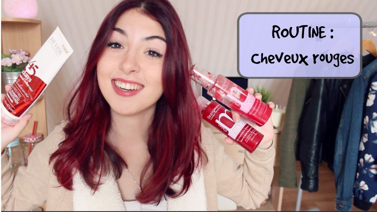 Routine : Cheveux rouges ❀