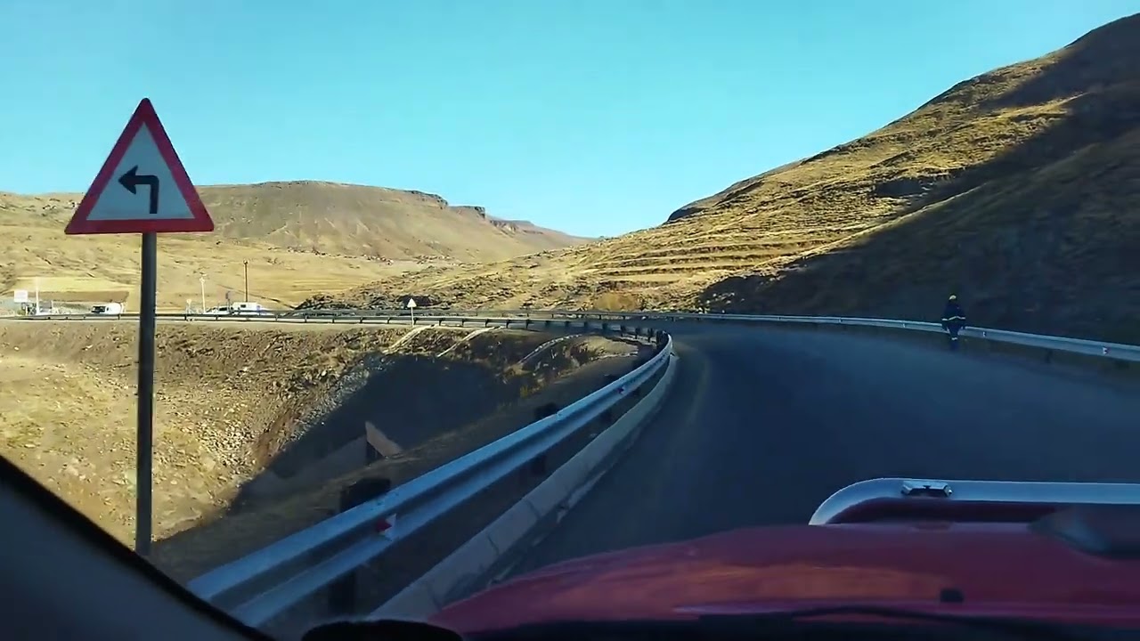 Journey on the New Asphalt Road: Mapholaneng to Makhoaba || LHDA Projects