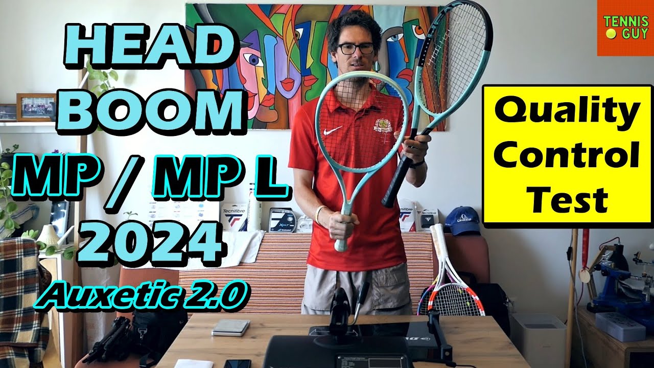 🎾 HEAD BOOM MP / MP L 2024 (Auxetic 2.0) Quality Control Test 🛠