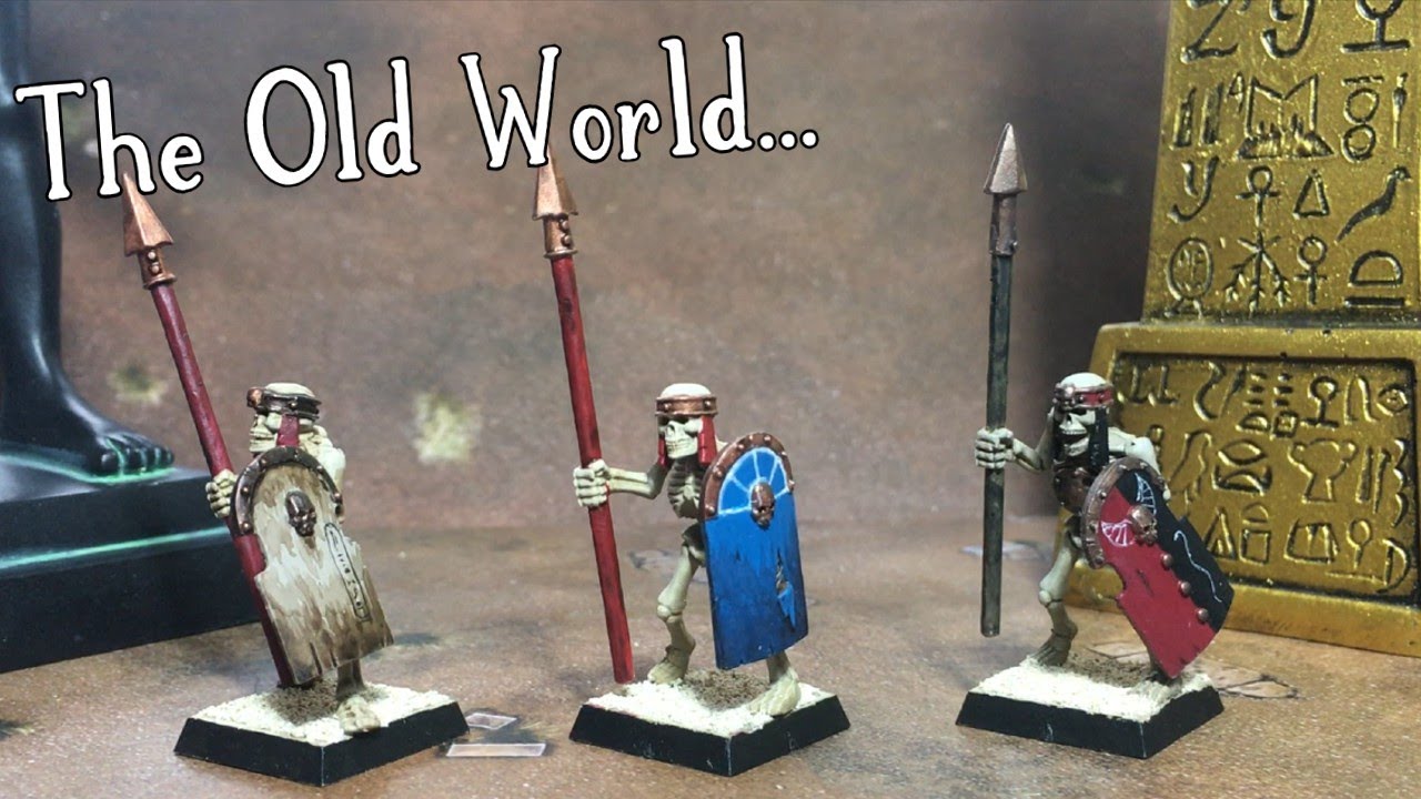 Painting WARHAMMER TOMB KINGS!
