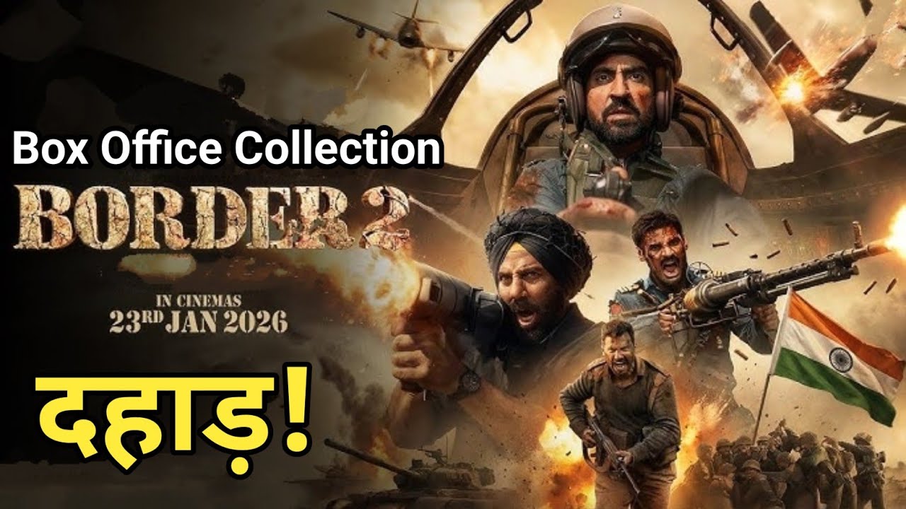Border 2 ने कर दिया कमाल! भारत-पाक मैच के दिन भी कमाई 321 करोड़ के पार